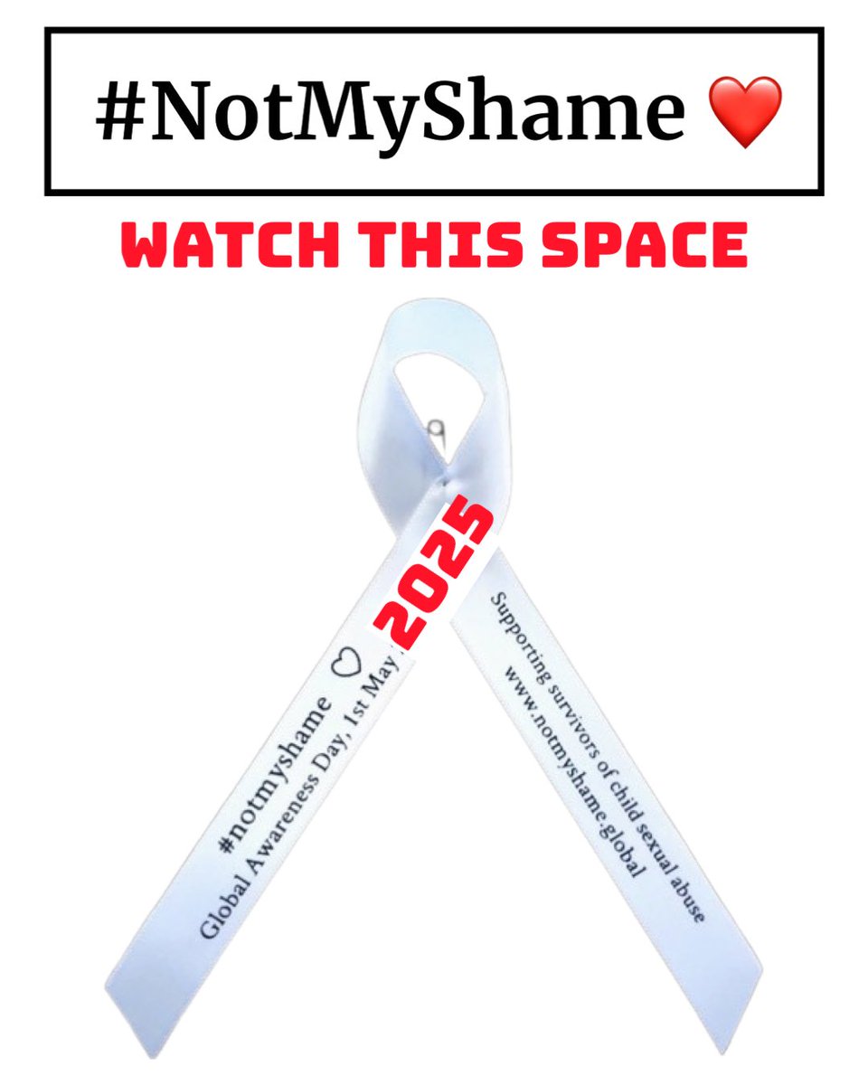After a hugely successful year, we are taking an active rest in preparation for 2025. To find out more on our campaign and awareness day please visit notmyshame.global - and if you are a survivor who needs support, wants to do more or wants to just be with people who will…