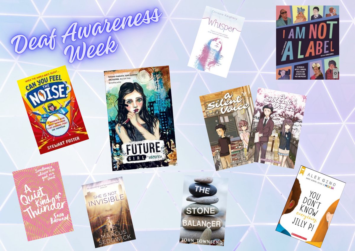 This week is #DeafAwarenessWeek and we have some fab books in the Library which help explore the issues of hearing loss and deafness. @stewfoster1 @saramegan @lxgino @cerrieburnell #SPSreads #DeafAwarenessWeek #hearingloss #empathy