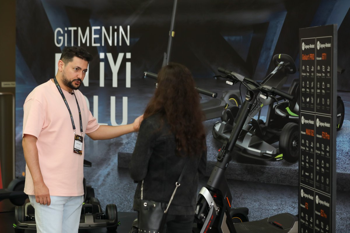 🚀 Segway-Ninebot takes on the SDN Summit 2024 in Turkey! 🛴 Our brand showcased the latest innovations at the summit. Special thanks to Can Yalçın Yıldız, our Country Manager, for delivering an inspiring speech. Check out the highlights below!
#segwayninebot  #SDNSummit