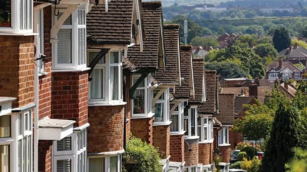 UK house prices are said to have 'plateaued' as the market's got used to higher interest rates. Halifax says the average cost rose by just 0.1% in April, after a fall of 0.9% the month before.
