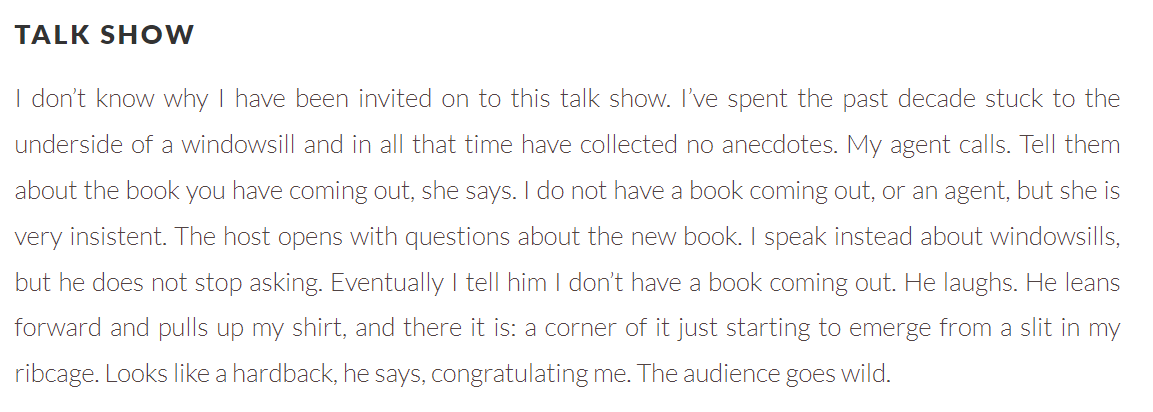 Poem-a-Day 11 'Talk Show' by @mr_matt_quinn theinterpretershouse.org/quinn-81