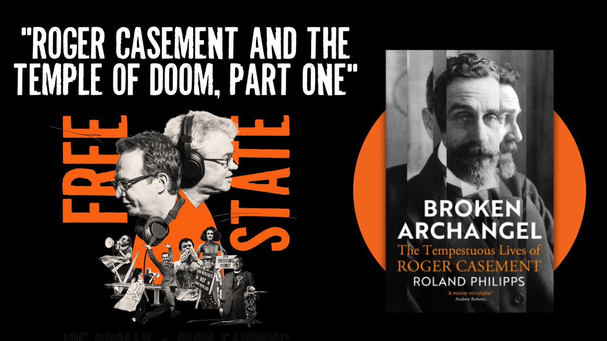 The many lives of Roger Casement. This week’s @freestateirl podcast Listen on @spotifypodcasts open.spotify.com/episode/4Zz90a… Listen on @ApplePodcasts podcasts.apple.com/ie/podcast/fre… Sign up for updates via freestatepodcast.com Powered by @acast