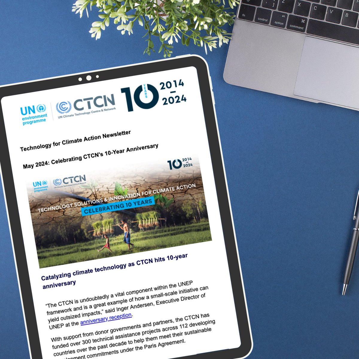 📢 Check out the #CTCN Newsletter w/ updates on: 📌 CTCN's achievements over 10 years 📌 New Chair & Vice-Chair appointed for Advisory Board 👉 bit.ly/3WBd4Qx  to find more about the news 📰, resources 💰, and events  📅  from the #TechnologyMechanism community.
