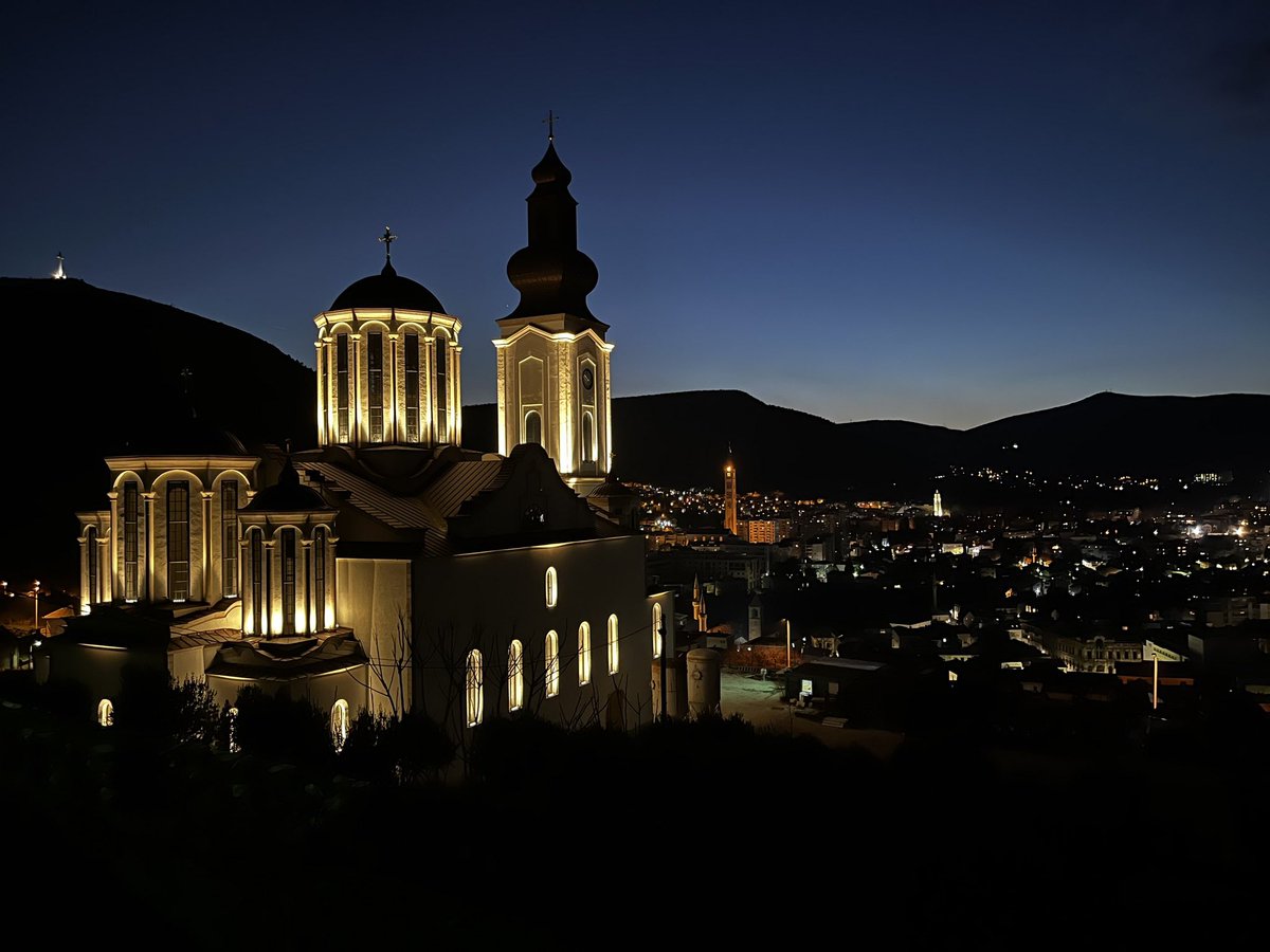 After 30 years, the Cathedral of the Holy Trinity in #Mostar reopens for Orthodox Easter. Destroyed during the Yugoslav War, the @UNESCO  #WorldHeritageSite symbolizes trust and reconciliation. 🕊️ #hungary #hungaryhelps #unesco #WorldHeritage #ProtectingCulturalHeritage