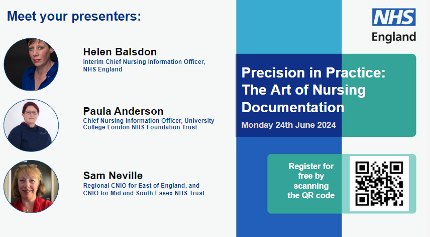 Join our free masterclass focused on creating good documentation practices across the NHS, health and social care. Our first session features speakers sharing expertise implementing record systems across trusts and ICSs. Details/Register: bit.ly/44nU6yA