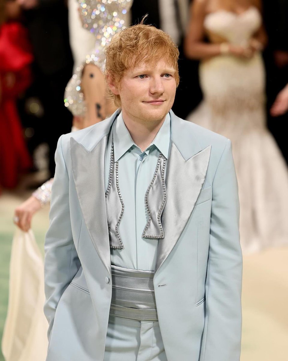 Ed at the met gala was never on my bingo card
