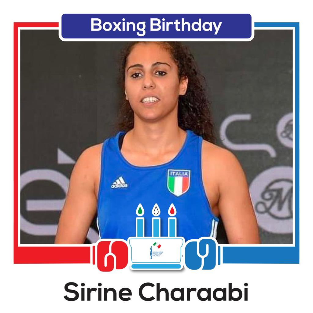 🎁🥊#BoxingBirthday 🥳Tanti auguri 🎂 Buon Compleanno 🥊🇮🇹 All’Azzurra Olimpionica #Parigi2024 🥊 Sirine Charaabi #Auguri #Compleanno #Boxer #Boxing #Fighter #Wishes #FightNews #Pugilato #itaboxing