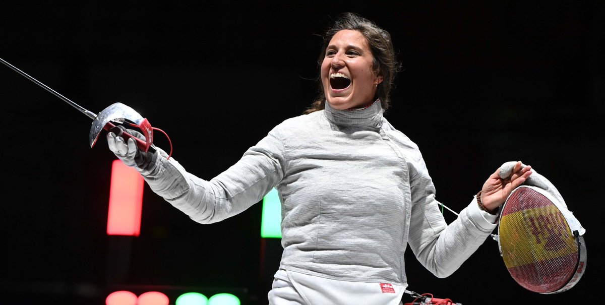 Araceli Navarro🇪🇸 @rfeesgrima and Ziad Elsissy🇪🇬 won gold medals at the 2024 SK Telecom Seoul #Sabre Grand Prix. The event took place in the SK Olympic Handball Gymnasium with 135 women and 148 men participating in the competition. Read sum-up: bit.ly/44yHvsl #fencing