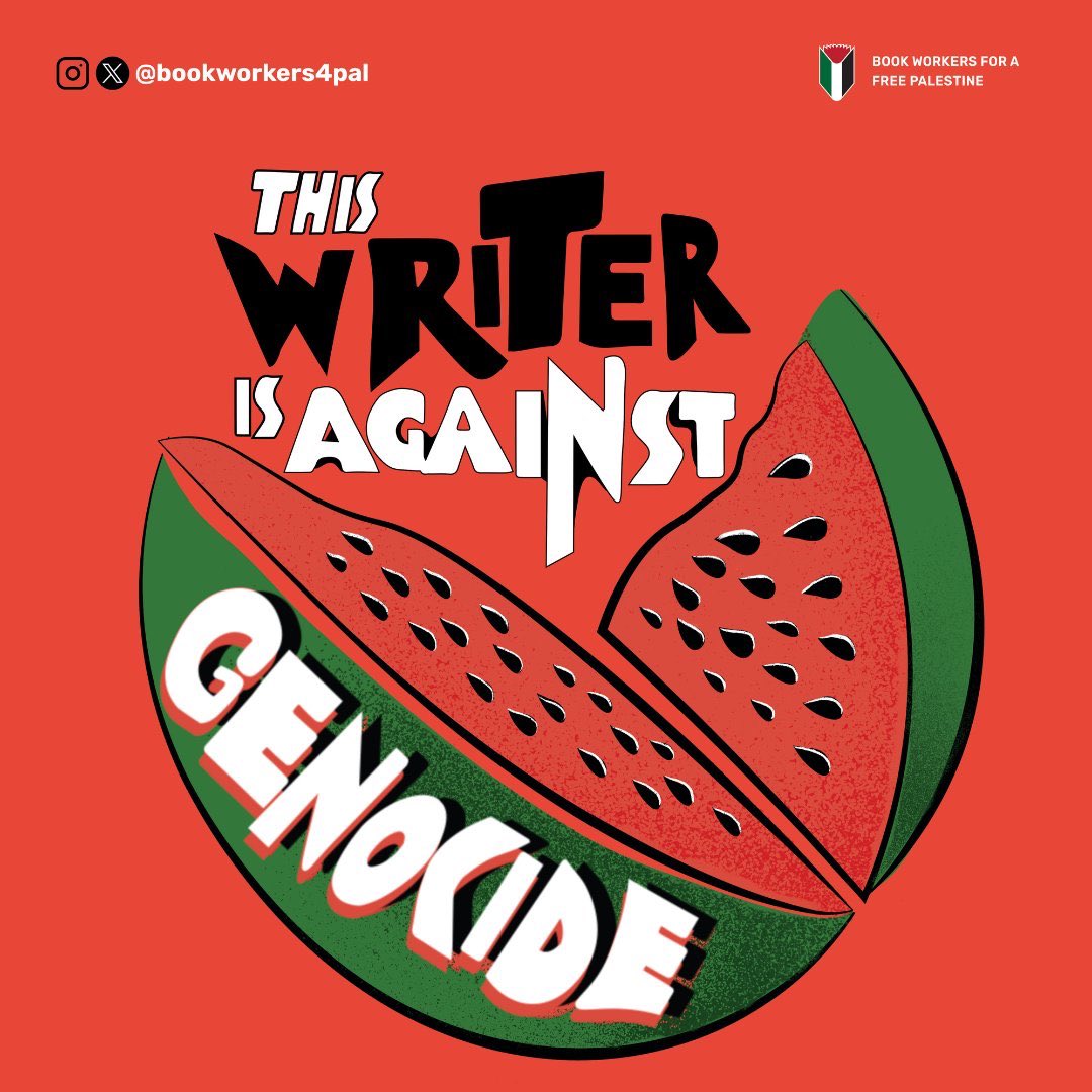 After a handful of people got up and walked out of a talk I was giving last weekend, I wanted to share this from <a href="/bookworkers4pal/">Book Workers for a Free Palestine</a> here for the avoidance of any doubt. #CeasefireNOW