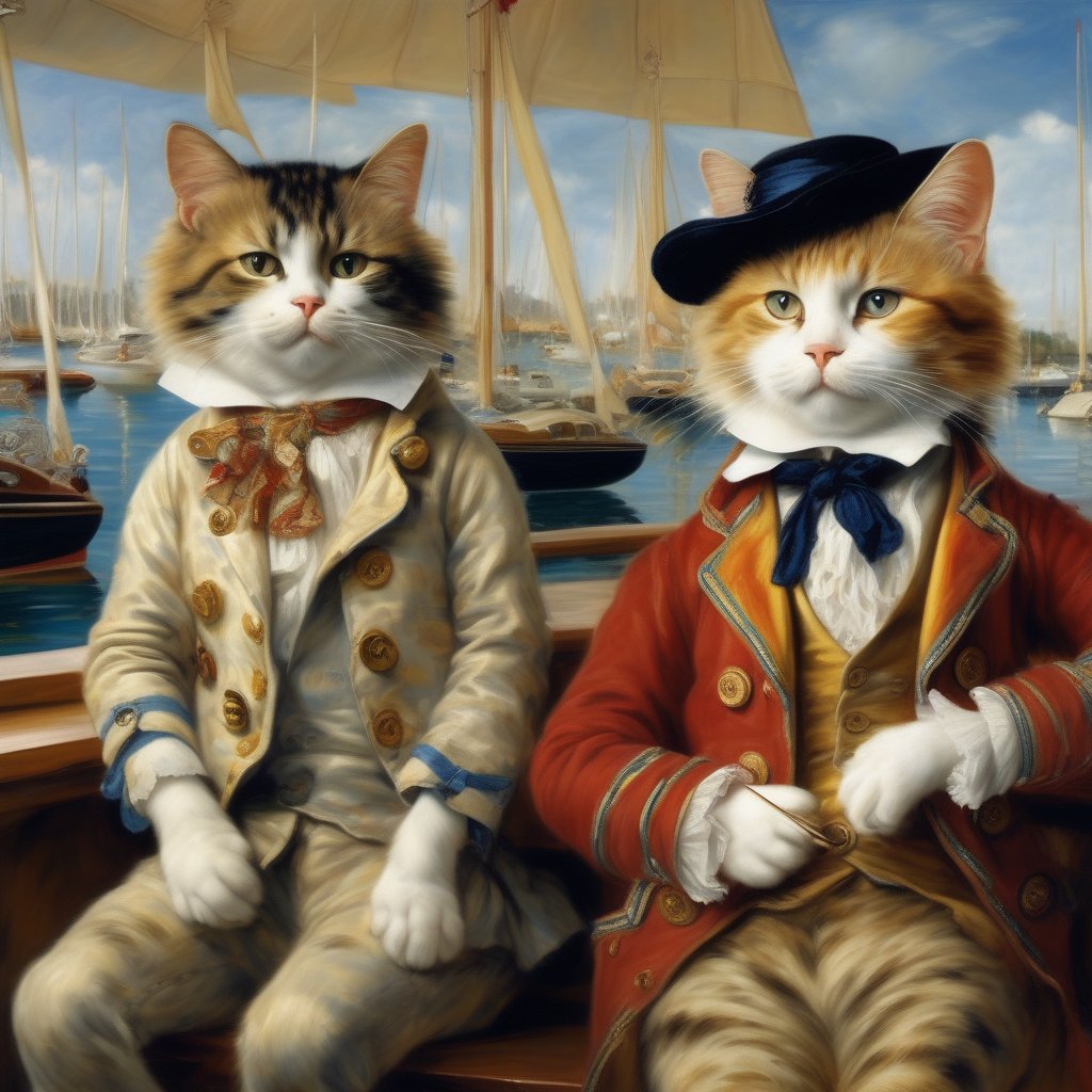 GM artists and collectors! Bored cat artists in a yacht club