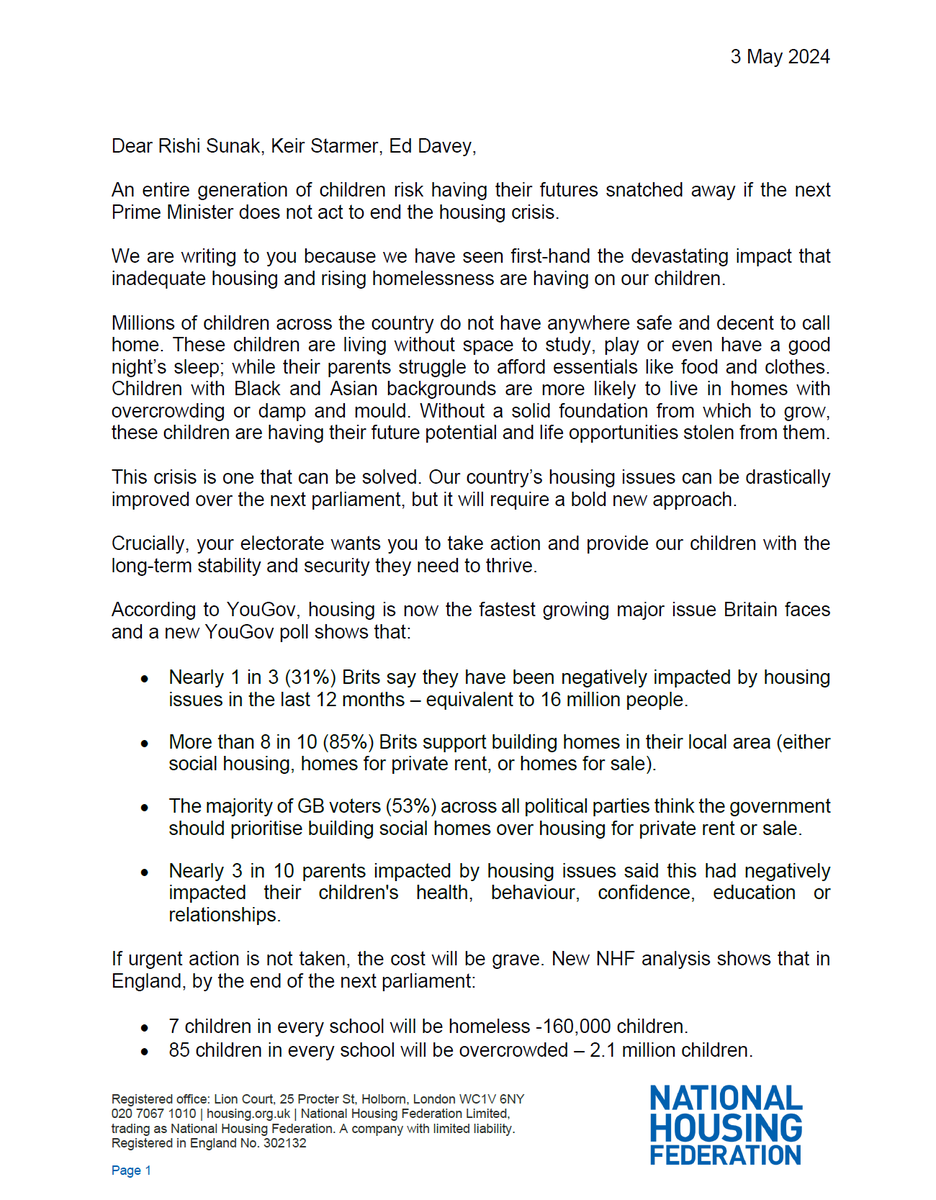 National Housing Federation tweet media