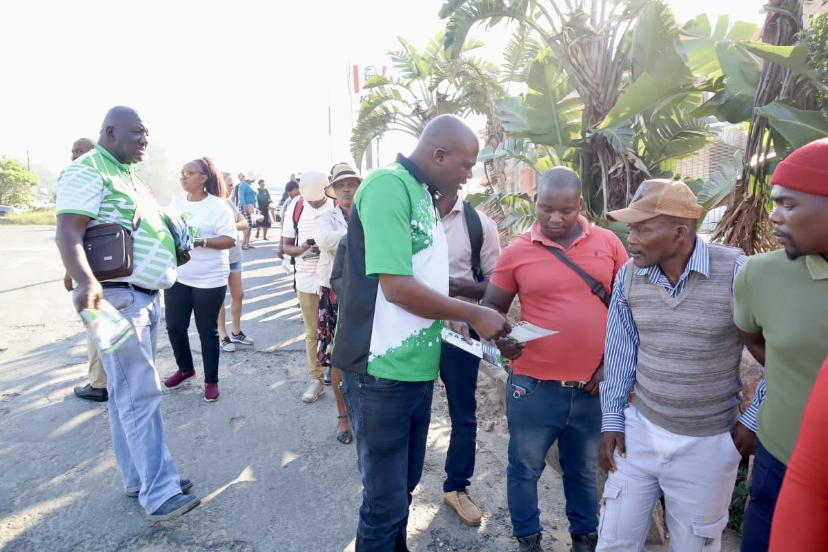 Premier Candidate @Zwakelem and ActionSA legal team have arrived in Ugu District to address the water crisis affecting the local residents. As mentioned previously, ActionSA is taking legal steps to address and investigate the water crisis that’s affecting KwaZulu-Natal.