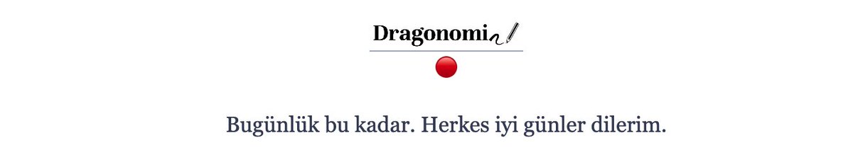 Takip edenlere teşekkürler. dragonomi.net/canli-blog/