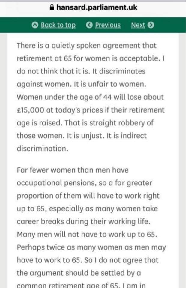 It was always known that the increase to State Pension Age would impact women far more than men and was indirect discrimination. #WASPI
#StatePension #Discrimination