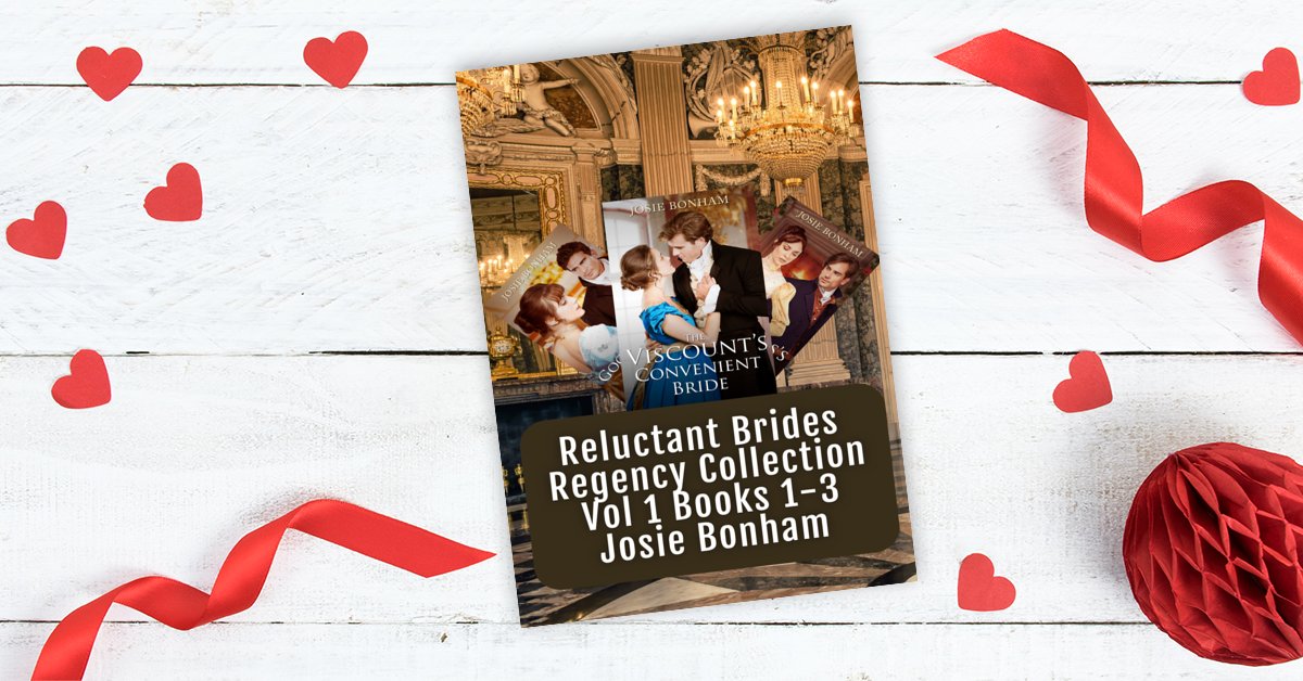 #tuesnews @RNAtweets #Bridgerton3  The first 3 novels in my Reluctant Brides Regency Romance series, available in one quick download. Perfect read while you wait for Series 3. mybook.to/RBRCvol1