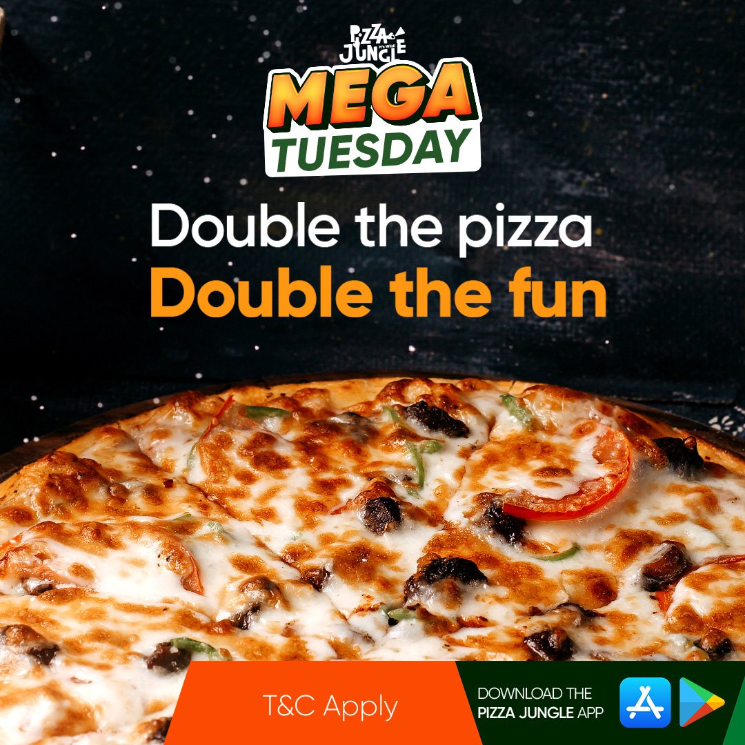 That's how you stay cheesed😎 #pizza #Pizzajungle #Megatuesday