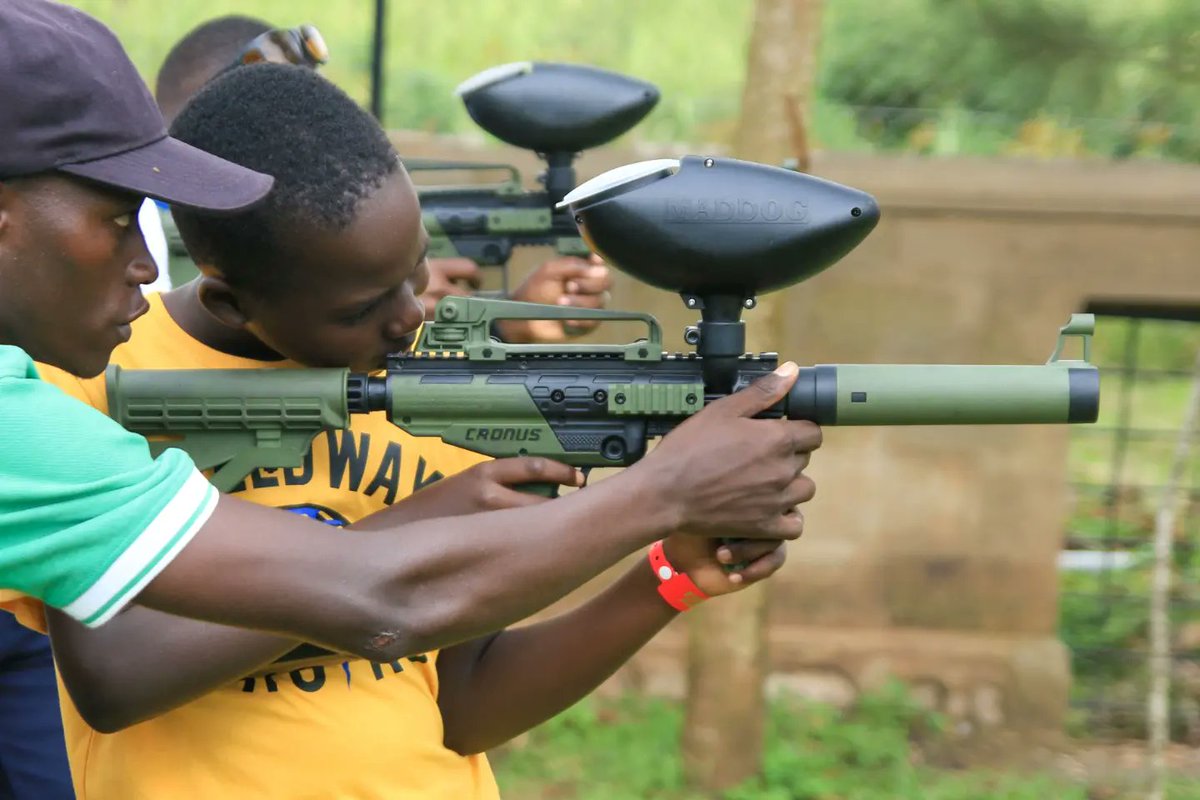 Hit your mark! Challenge yourself and friends to a target shooting competition at Extreme Adventure Park Busiika! #TargetPractice #extremefun #adventurebusiika #Busiika'