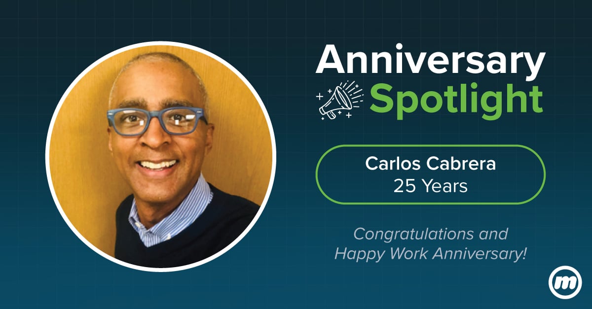 Happy 25-year #WorkAnniversary, Carlos Cabrera! We're proud to recognize our IT Manager, Carlos, for being an integral part of our team for the past 25 years. Carlos's drive, contagious smile, and positivity truly make him a joy to work with every day. Cheers to 25 more!