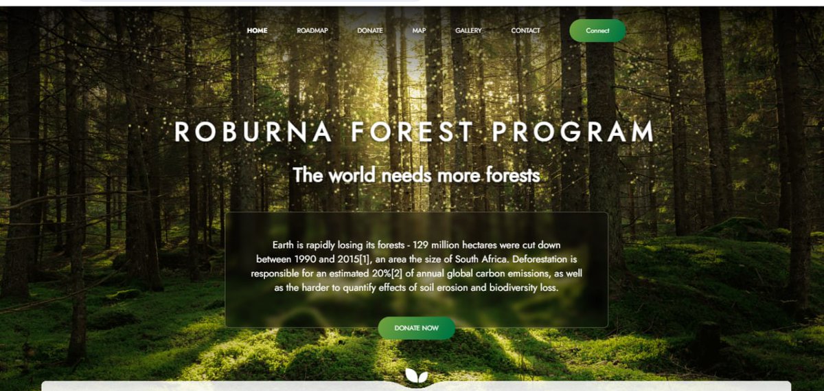 Roburna #NftTree is a cool way to contribute to the environment! By minting an NFT representing a real tree in Roburna Planted areas, you're playing your part in keeping #OurPlanetGreen. Join the movement and make a difference today!

roburnaforest.com

#RoburnaForest