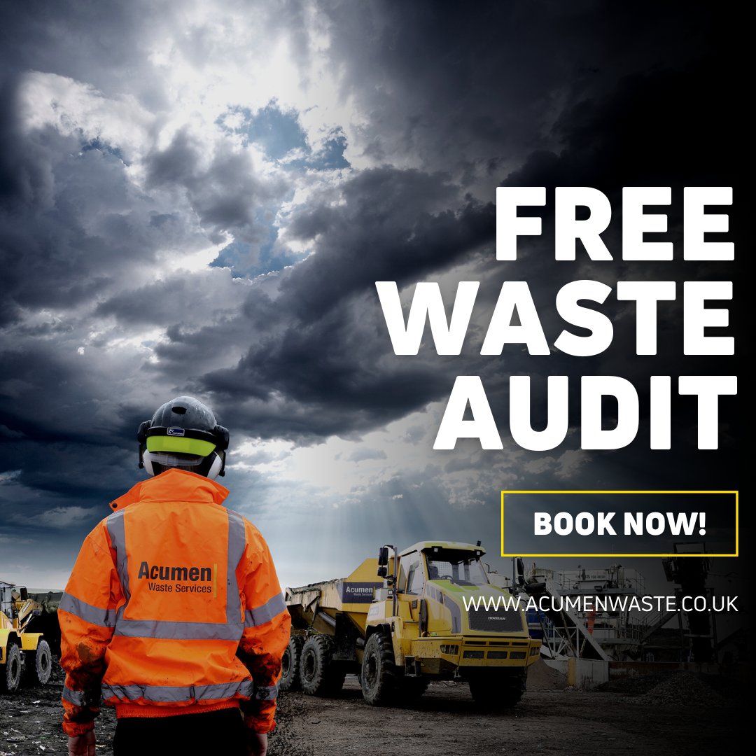 From overflowing bins to streamlined operations, we've helped countless businesses transform their waste management. Our FREE audit is your first step towards a cleaner, greener future. Get started today
 
 🌐 acumenwaste.co.uk | ☎️ 01977 529 586 | 📧 info@acumenwaste.com