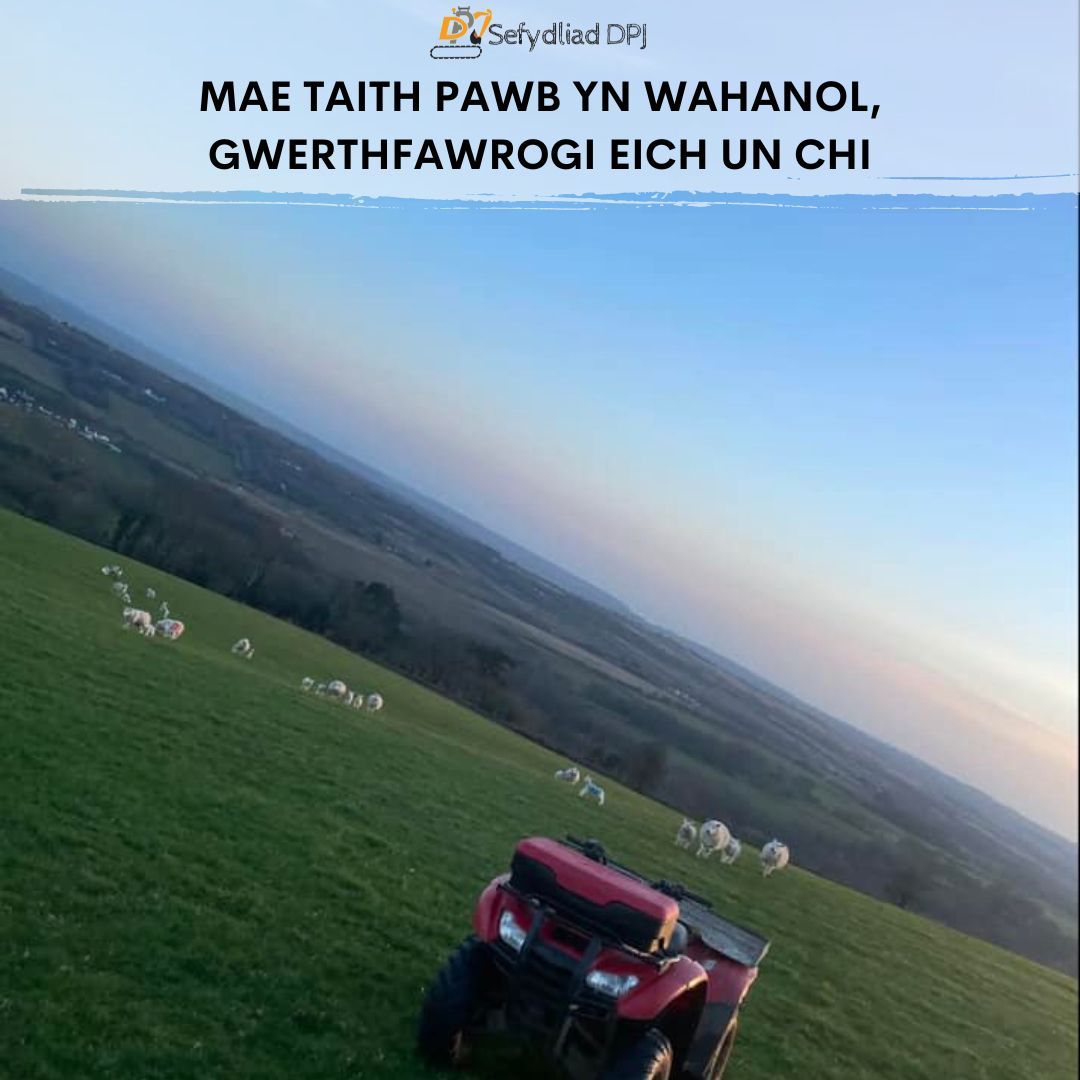 Bore Da • Good Morning 🚜 

'Everyones journey is different, Be proud of yours' 

☎️ I siarad • To talk: 0800 587 4262 

📱Neu testun • Or text: 07860 048799 

🕰️ Ar agor 24/7 • Open 24/7 

#ShareTheLoad #RhannwchYBaich