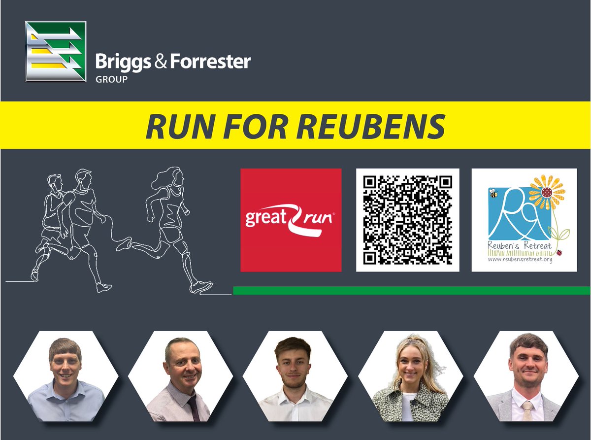 Members of our Northern office are completing the Manchester 10k and half marathon at the end of May. The team are raising money for their charity partner of the year - Reuben's Retreat. If you want to donate to this great cause: justgiving.com/crowdfunding/B…