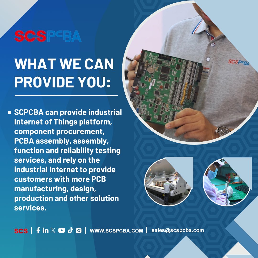 What we can provide you:👇 #scspcba  #pcba #pcb #electronic #oem #ems