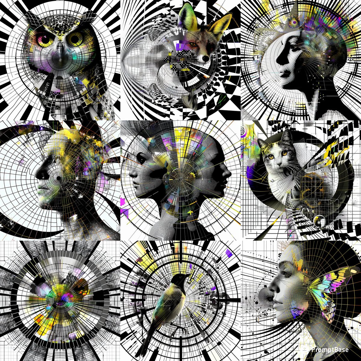 Fractal Matrix Melody Art by sjjdesign using #midjourney 🎨