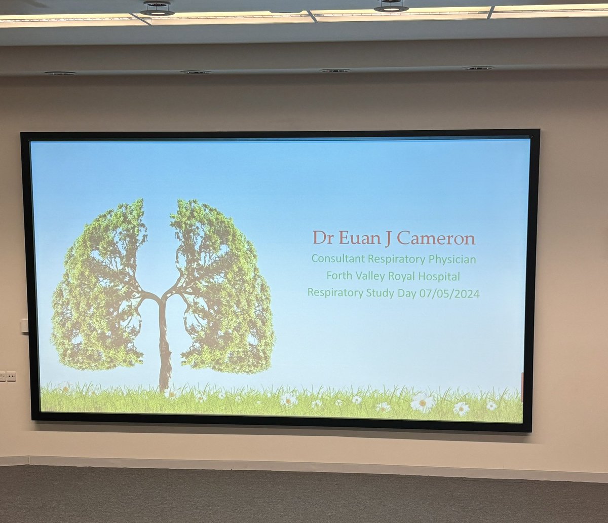 Respiratory Study Day!! <a href="/NHSForthValley/">NHS Forth Valley</a> #cpd