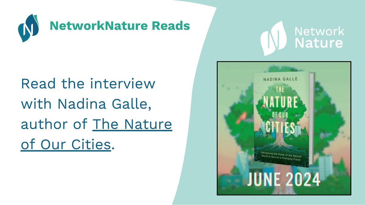 Nadina Galle is an ecological engineer interested in building better communities for people and nature. Her debut book, 'The Nature of Our Cities,' will be published on June 18. Read the interview to learn more! 🎙️ow.ly/uIwG50RqK3q @OpplaCommunity @Invest4N