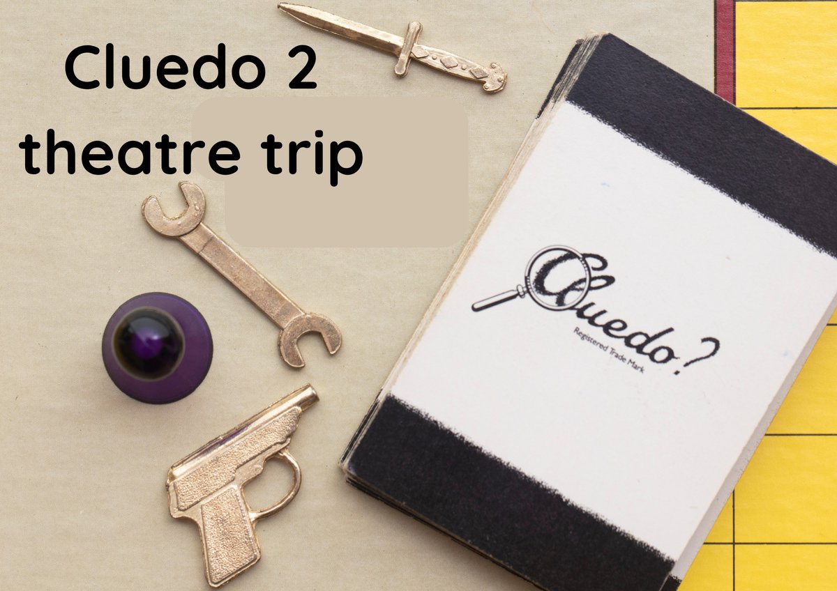 📢📢🤩🤩Theatre Trip!! Book here for Cluedo 2 on 6 June at 2.30pm📢📢🤩🤩 Following the huge success of the smash hit original play, Cluedo is back with a brand-new hilarious whodunit – CLUEDO 2 – The Next Chapter! Book here 👉👉 carerslink.org.uk/events/cluedo-… #CarersLinkED