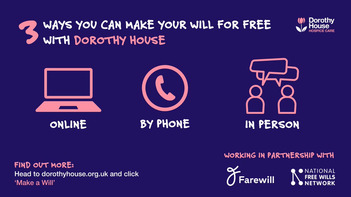 Did you know that 59% of people in the UK don’t have a will? For #DyingMattersAwarenessWeek, we’re sharing a whole host of resources that will help kickstart those important conversations – starting with our new partnership with @farewill and the @nfwnetwork.