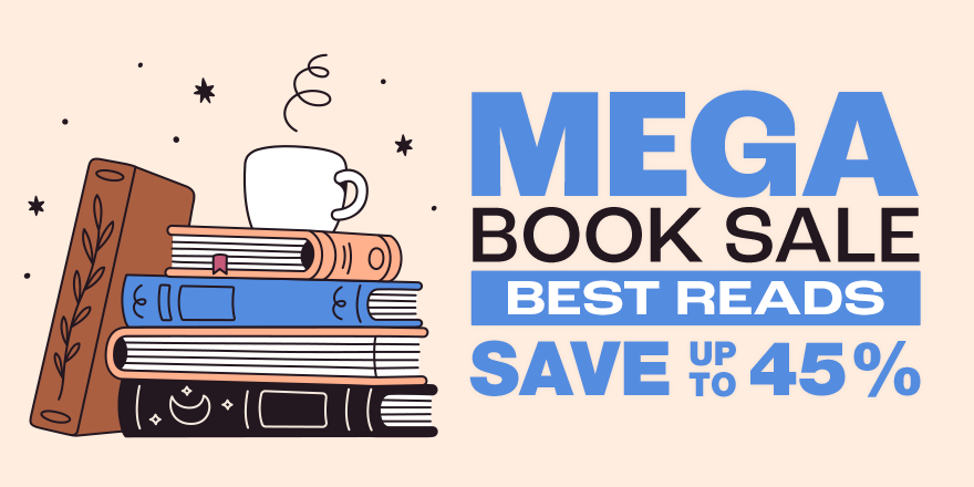 Don't miss out on up to 40% OFF of our MEGA BOOK SALE! Shop now: bit.ly/3JQWDHW #MegaBookSale #BestReads #ShopNow 📚🛒