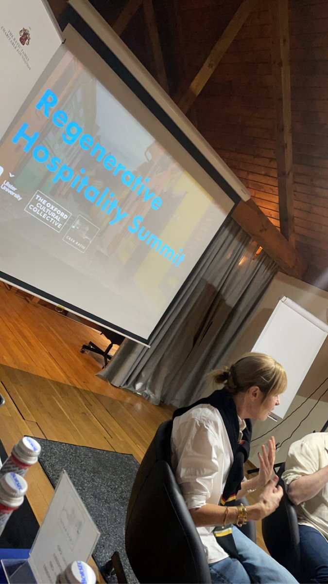 Starting off this morning at the summit with a fascinating discussion with Skye Gyngell. “Everything begins with the soil. We are intrinsically connected to the land, and we must provide for it so it can continue to provide for us” #WeAreUU #RHS24 <a href="/heckfieldplace/">Heckfield Place</a> #CMFI