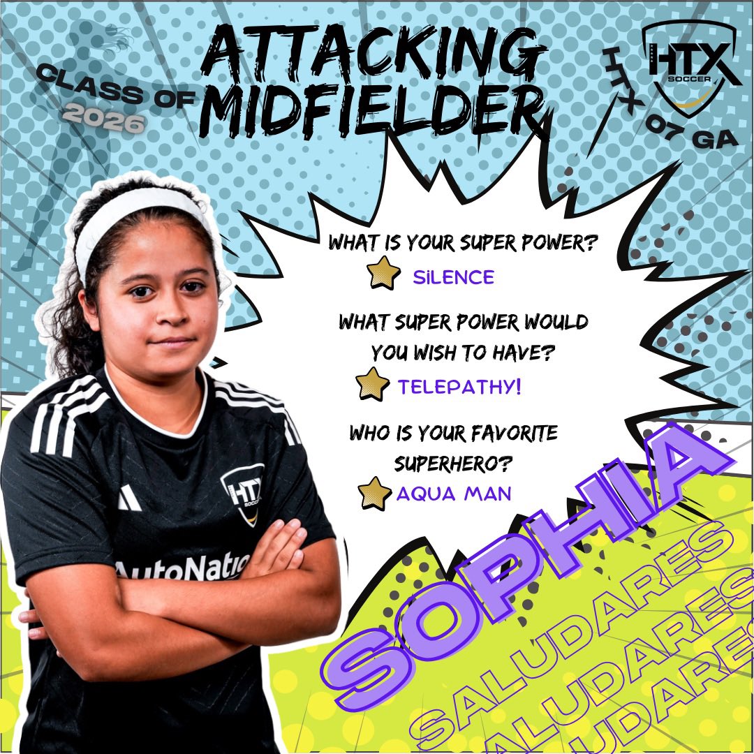 Hola, Hi, Mabuhay Sophia Saludares: Attacking Midfielder 👩🏽‍🎓 2026