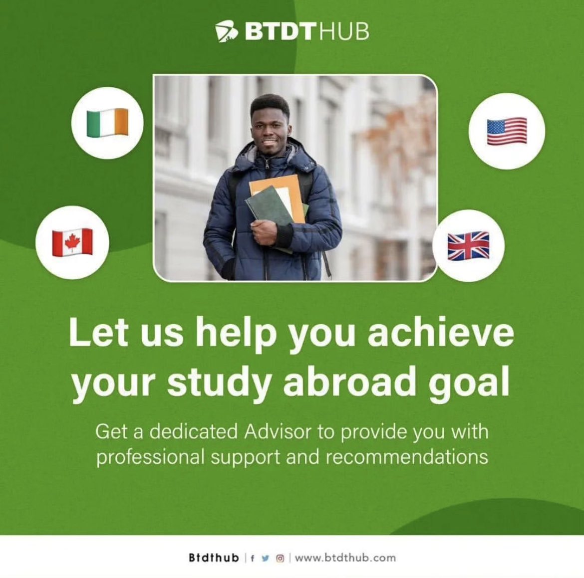 IELTS grades your English Language skills based on speaking, writing, reading and listening. Here are 5 tips to ace IELTS 👍. If you have plans to study abroad, our Advisors can guide you through the admission and visa application processes. For more information, send an…