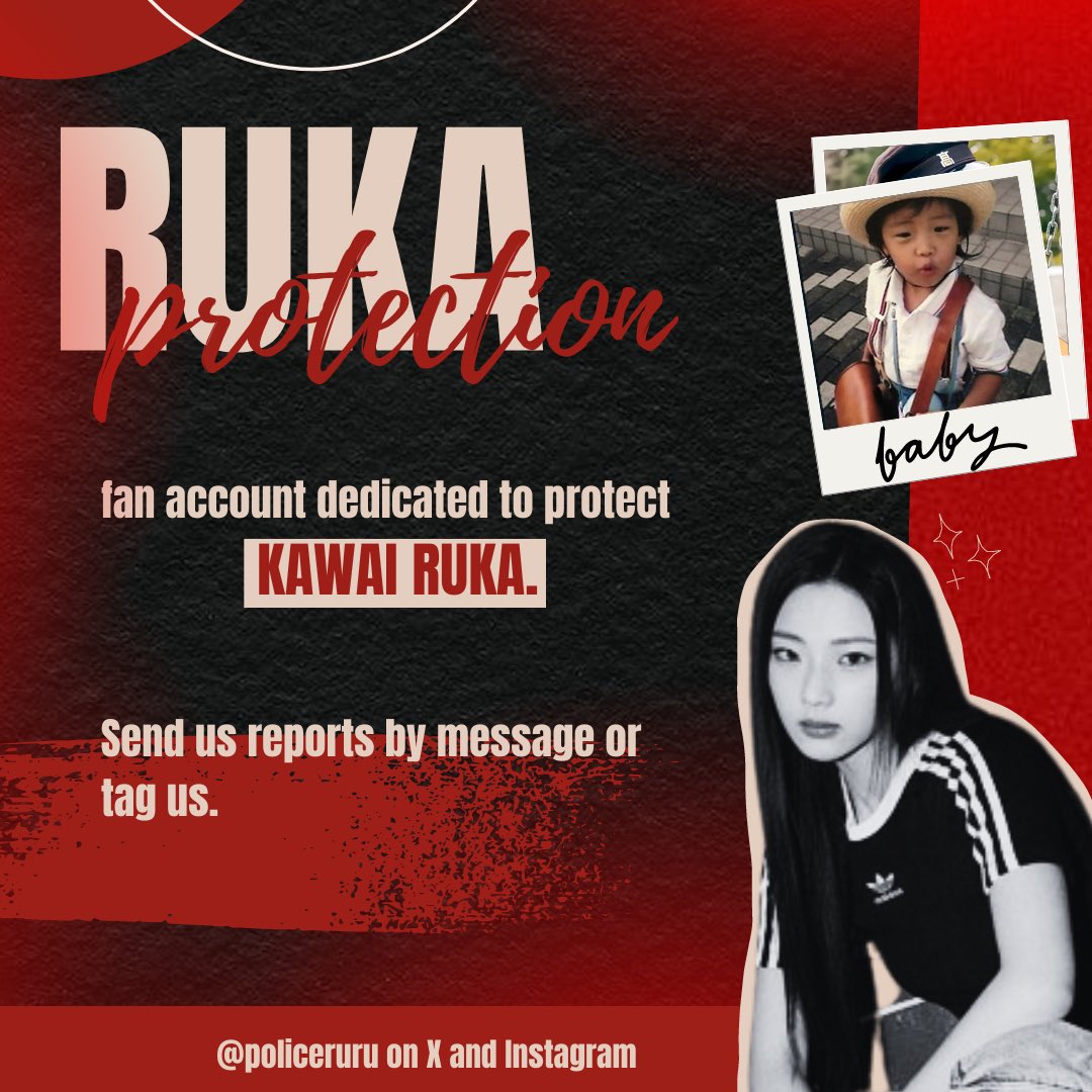Hello! We've noticed the negative comments directed at #RUKA. To address this, we've set up a new & active protection account. All negative comments will be posted there, and we encourage you to follow @POLICERURU on X & IG for updates! #루카 #BABYMONSTER #베이비몬스터