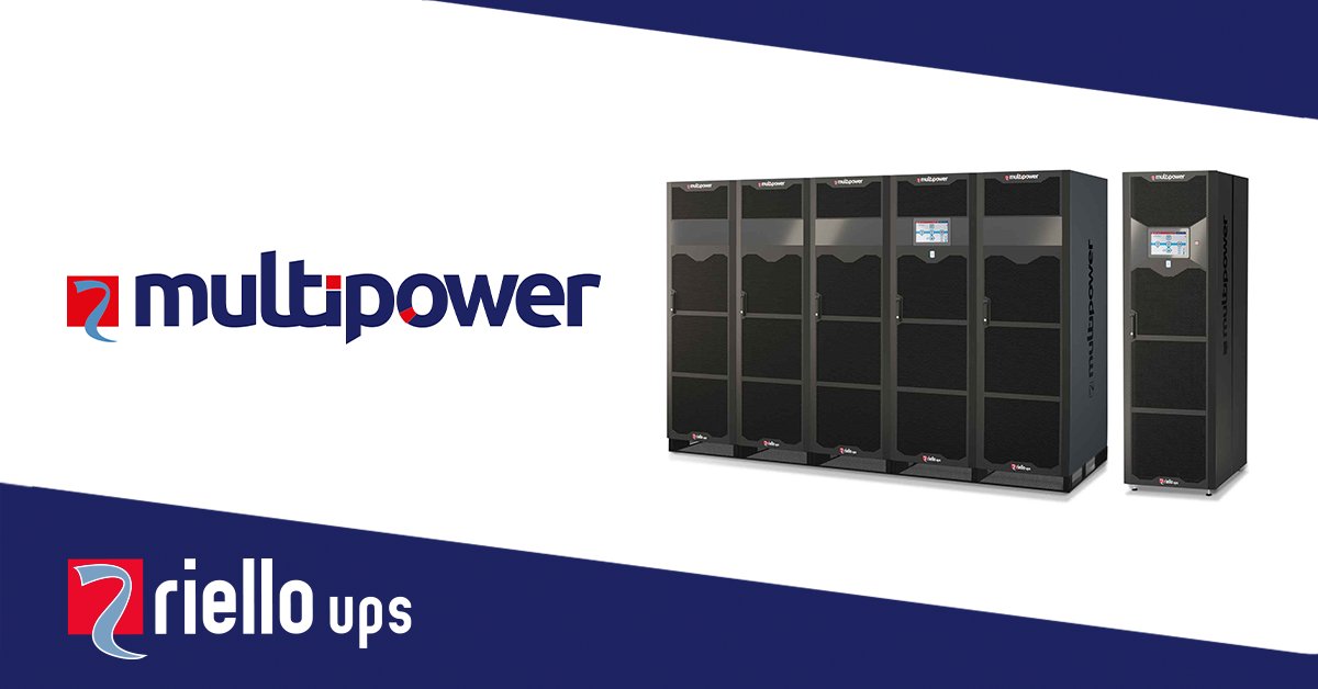 Multi Power2 is the evolution of our modular UPS

It delivers smart, scalable, sustainable power to #datacentres & #missioncritical applications

Provides ultra-high efficiency of up to 98.1% in ONLINE double conversion mode

More about Multi Power 2: riello-ups.ie/products/1-ups…