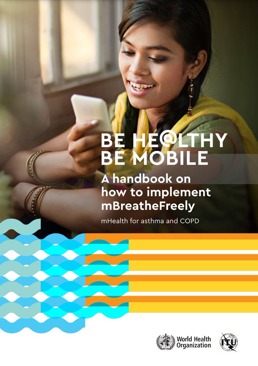 Scale up mHealth technology with the @ITU @WHO mBreatheFreely programme to provide health information and support to people living with asthma and chronic obstructive pulmonary disease itu.int/en/ITU-D/ICT-A… 
#WorldAsthmaDay