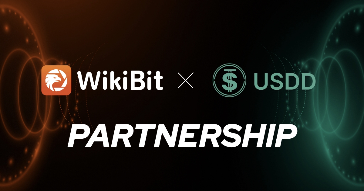 🌐 Breaking News! 🌐 We're proud to announce our #partnership with @usddio! 🚀  USDD, the first over-collateralized decentralized #stablecoin, backed by mainstream digital assets, is partnering with @WikiBitofficial to redefine the standards of transparency and security in #DeFi.