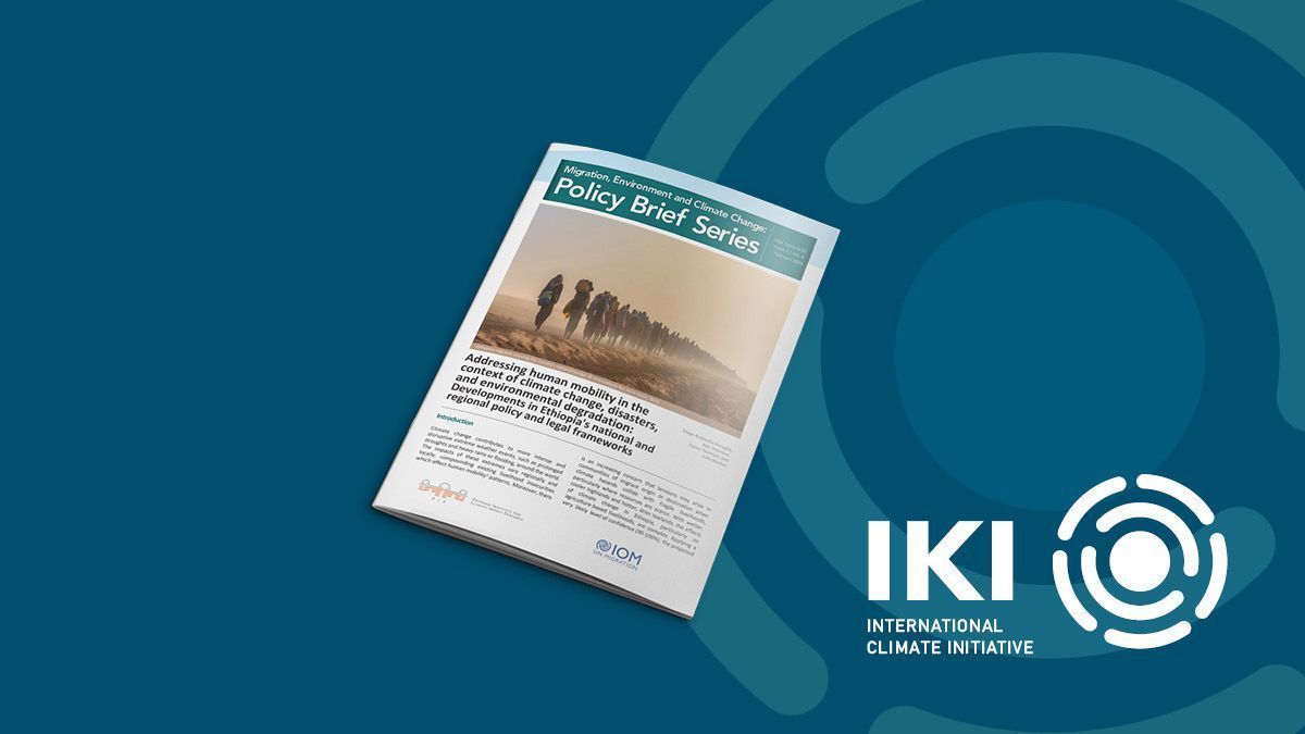 The #IKI supported policy brief explores Ethiopia's evolving response to climate-induced population movements. Recommendations include integrating migration into #climateadaptation strategies & engaging international organizations @PIK_Climate Read now ➡ international-climate-initiative.com/PUBLICATION188…