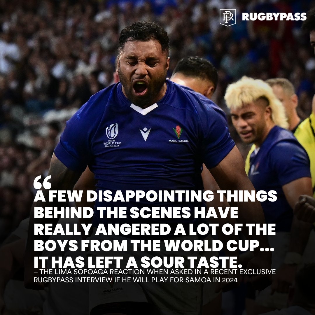 What Lima Sopoaga had to say about his Test rugby outlook for 2024. #PNC2024 #Samoa #rugby