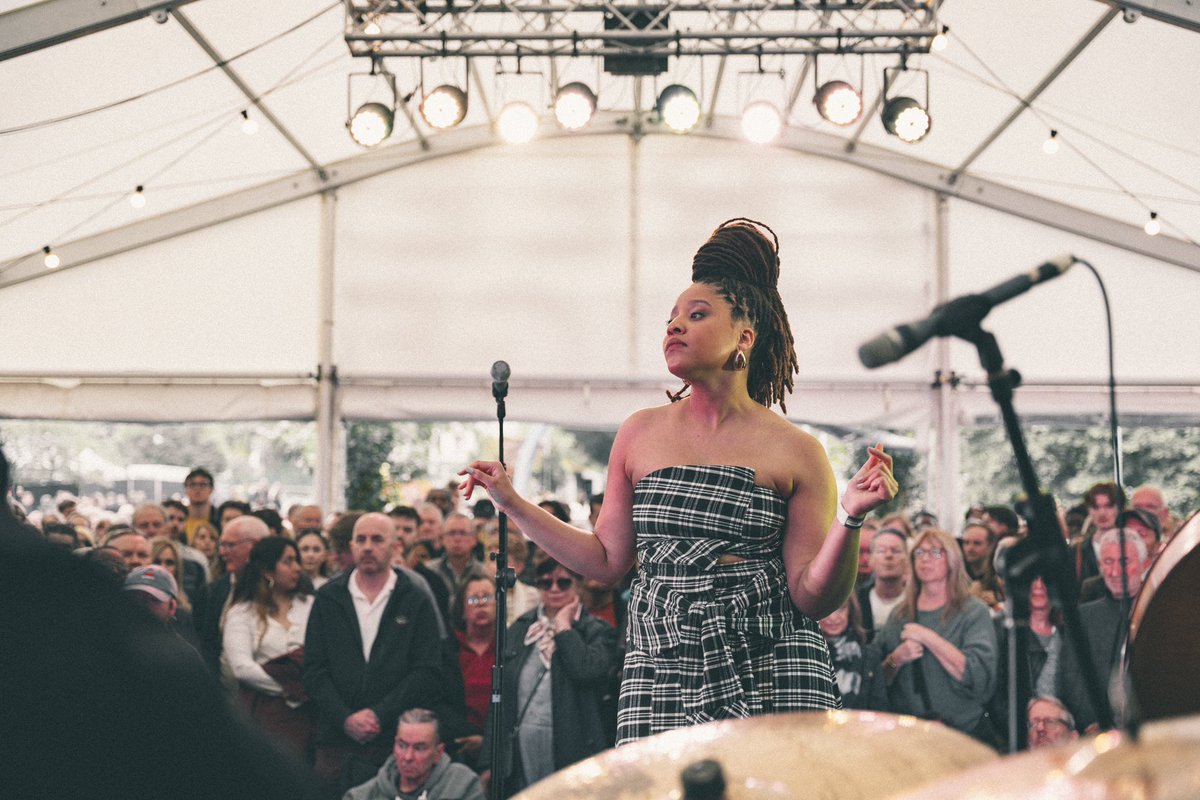 Well, it’s safe to say that we had a ball playing at Cheltenham Jazz Festival this weekend. Thank you to my band for being amazing and making it such a fun time, and to everyone who came to see us and sang with us. Freedom is within! #CheltJazzFest