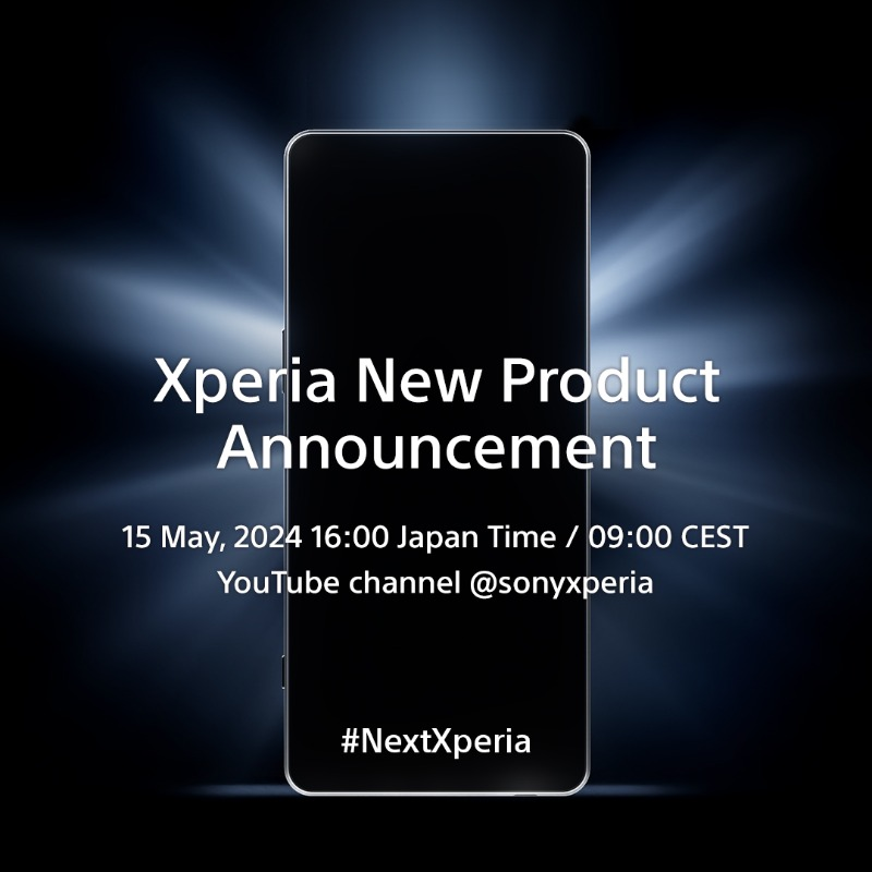 Sony Xperia New Product Annoucement 15th May 2024: 12am PT, 1pm ET, 8am UK, 9am Europe #SonyXperia #ProductAnnouncement #NextXperia
