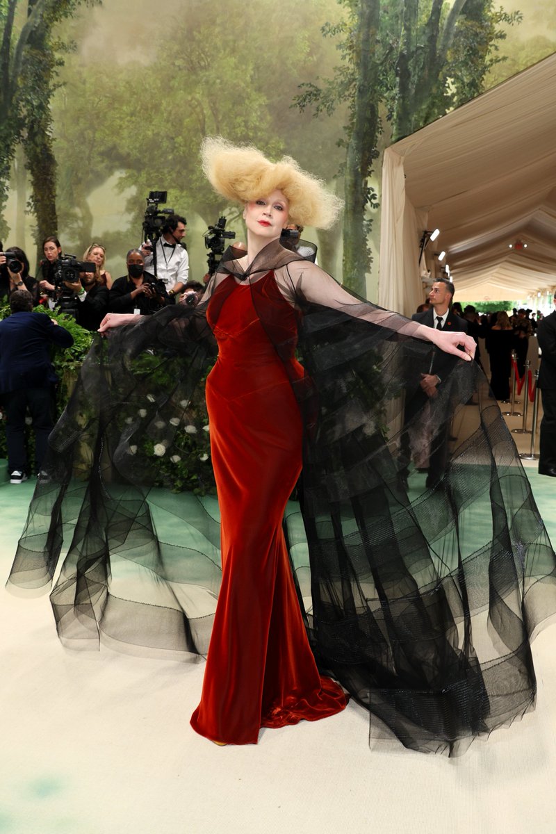 Maison Margiela Artisanal by John Galliano Gwendoline Christie The Met Gala New York City, 6 May 2024