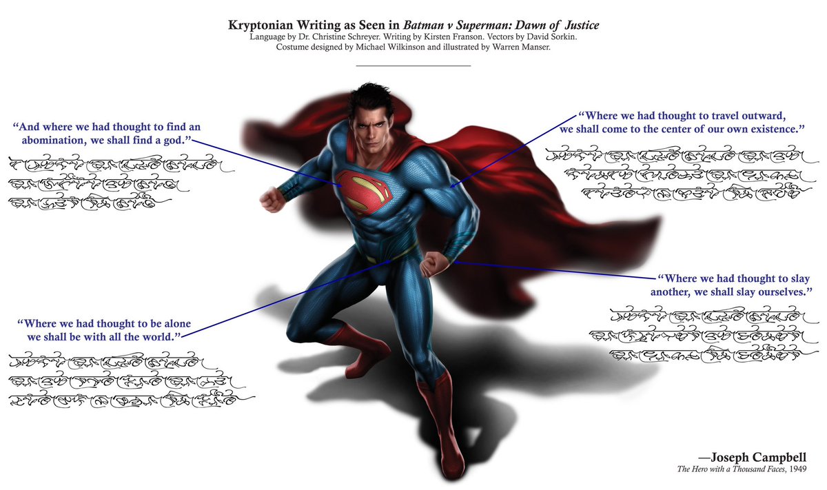 Probably what I appreciate most about the Snyderverse. There was a mythology & history behind Kryptonian suit designs pertaining to their culture within the context of this universe. Actual world building.