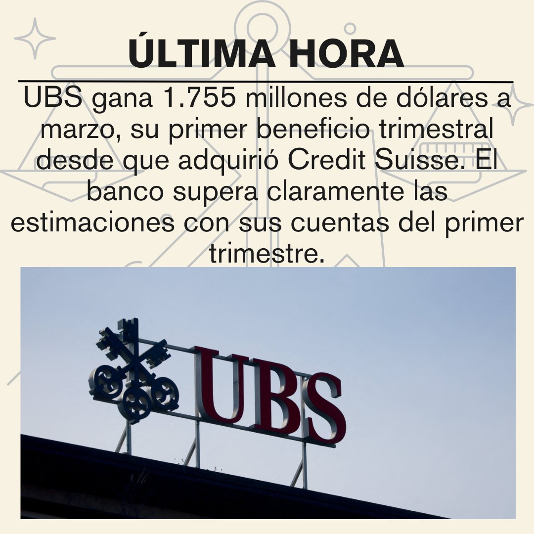 💹NOTICIAS DEL MERCADO💹
📅07/05/2024📅

#UBS #CreditSuisse