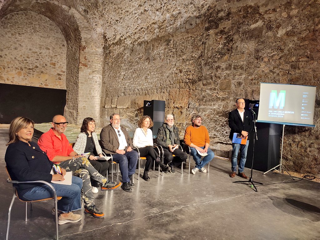 #ENDIRECTE🔴 Aquest matí estem presents a la roda de premsa sobre el Dia Internacional dels Museus i la Nit dels Museus 2024 per conèixer tots els detalls d’aquesta nova edició que tindrà lloc el 18 de maig. 👉 Des de #MèdolTGN oferirem una àmplia proposta d’activitats! 🥳