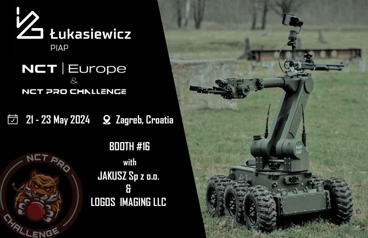 NCT PRO CHALLENGE, Croatia by @NCTConsultants 
It is a full week training event focused on EOD, Special Forces and CBRNe scenarios taking place at a military or civil training facility. #PolishTechnology #Bombdisposal #CIED