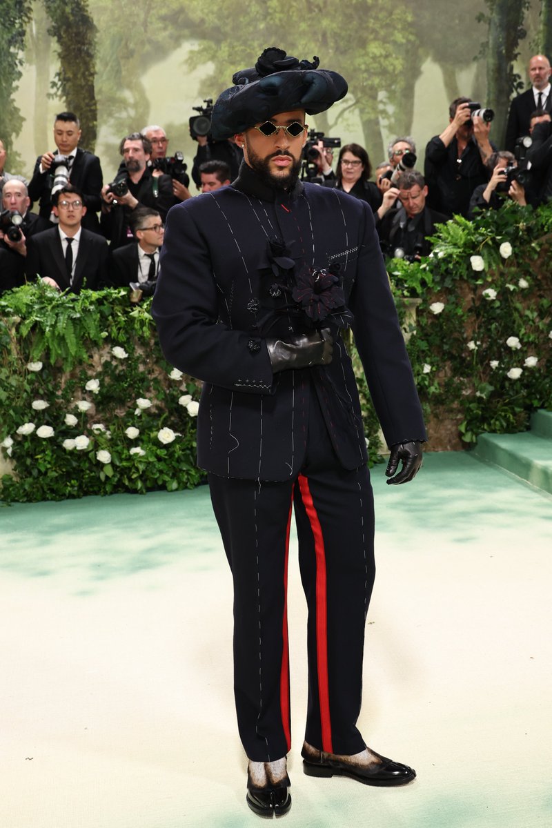 Maison Margiela Artisanal by John Galliano Bad Bunny The Met Gala New York City, 6 May 2024